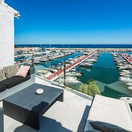 306 -luxury Selection- Puerto Banus Front Line Penthouse Apartment *