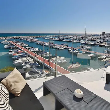 306 -luxury Selection- Puerto Banus Front Line Penthouse * Marbella